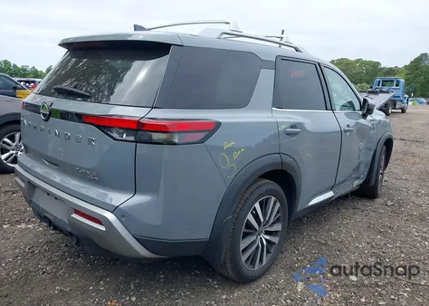 2022 Nissan Pathfinder Platinum 4Wd из США, поврежденный, VIN 5N1DR3DJ2NC255150